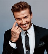 David Beckham に対する画像結果.サイズ: 165 x 185。ソース: superstarsbio.com