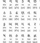 Gujarati Language Timeline ಗಾಗಿ ಇಮೇಜ್ ಫಲಿತಾಂಶ. ಗಾತ್ರ: 172 x 185. ಮೂಲ: www.omniglot.com