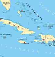 Image result for World Dansk Regional Caribbean Cuba. Size: 179 x 185. Source: www.worldatlas.com