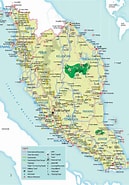 Risultato immagine per Peninsular Malaysia Cities. Dimensioni: 129 x 185. Fonte: www.mappery.com