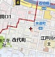 Image result for 改代町. Size: 179 x 99. Source: www.mapion.co.jp