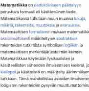 Kuvatulos haulle World Suomi tiede Matematiikka. Koko: 182 x 185. Lähde: puheenvuoro.uusisuomi.fi