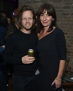 Image result for Davina McCall first husband. Size: 148 x 185. Source: www.express.co.uk