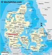 Image result for World Dansk Regional Europa Danmark region Syddanmark Billund Kommune. Size: 173 x 185. Source: www.worldatlas.com