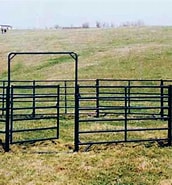 Image result for Cleveland County, Arkansas Portable Corrals, Stalls, and Round Pens. Size: 172 x 185. Source: www.rammfence.com