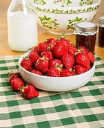 Image result for Bowl of Strawberries with maple. Size: 151 x 185. Source: www.pinterest.com