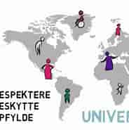 Image result for Menneskerettighedskonventionen. Size: 184 x 185. Source: menneskeret.dk