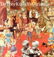 Risultato immagine per Do They Know It's Christmas? Artists. Dimensioni: 175 x 185. Fonte: www.discogs.com