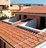 Image result for Tegole in cotto per tetti. Size: 176 x 185. Source: www.casapratica.net