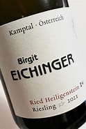 Image result for Birgit Eichinger Riesling 1otw Ried Heiligenstein. Size: 124 x 185. Source: www.cellartracker.com