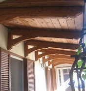 Afbeeldingsresultaten voor Pensilina Di 2 M per casa in legno. Grootte: 176 x 185. Bron: www.pinocostruzioni.com