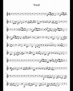 Résultat d’image pour free Vocal or Piano Sheet music. Taille: 150 x 185. Source: musescore.com
