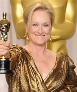 Risultato immagine per Premio Oscar Meryl Streep. Dimensioni: 155 x 185. Fonte: www.cheatsheet.com