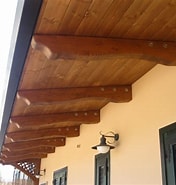 Afbeeldingsresultaten voor Pensilina Di 2 M per casa in legno. Grootte: 176 x 185. Bron: www.pinocostruzioni.com