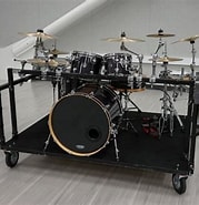 Image result for Electric Drum Kit Rolling Cart. Size: 179 x 185. Source: www.spencer-sound.com