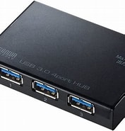 Image result for USB-3HCA410BK. Size: 177 x 185. Source: www.amazon.co.jp