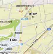 Image result for 南国市東崎. Size: 182 x 185. Source: www.mapion.co.jp