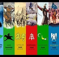 Image result for Tarihte Yaşamış Türk Devletlerinin Bayrakları. Size: 191 x 185. Source: www.youtube.com