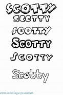 Résultat d’image pour Scotty prénom. Taille: 123 x 185. Source: www.coloriage-prenom.fr