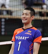 Image result for 富松崇彰. Size: 166 x 185. Source: www.getsuvolley.com