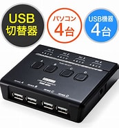 Image result for Pc切替器 4台. Size: 173 x 185. Source: direct.sanwa.co.jp