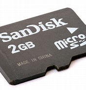 Image result for microSD 2GB. Size: 177 x 185. Source: commons.wikimedia.org