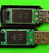 Image result for USBメモリー ブリッジチップ. Size: 174 x 185. Source: mazu-bunkai.com