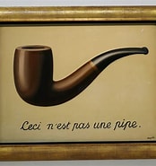 تصویر کا نتیجہ برائے Ceci n'est pas une pipe. سائز: 174 x 185۔ ماخذ: www.flickr.com