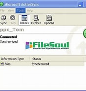 Image result for ActiveSync 4.5 X01ht. Size: 176 x 185. Source: www.filesoul.com