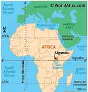Image result for World Dansk Regional Afrika Uganda. Size: 178 x 185. Source: atlasdelmundo.com