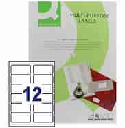Image result for Q Connect Multi Purpose Labels. Size: 182 x 185. Source: www.paperstone.co.uk