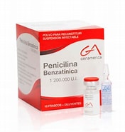 Image result for Penicilina g Benzatínica Nombre comercial. Size: 176 x 185. Source: www.life.com.ec