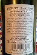 Image result for Tenuta Corno Colorino del Corno Toscana. Size: 123 x 185. Source: www.vivino.com