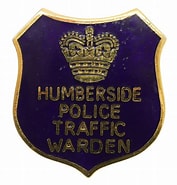 Image result for blue Badge for Traffic Warden. Size: 177 x 185. Source: www.cultmancollectables.com