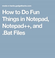 Funny Things to Do in Notepad ਲਈ ਪ੍ਰਤੀਬਿੰਬ ਨਤੀਜਾ. ਆਕਾਰ: 176 x 185. ਸਰੋਤ: www.pinterest.com