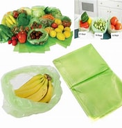Image result for New 20PCS Green Fresh Bags Kitchen Storage Food Vegetable Fruit And Produce Reusable Life Extender Wholesale Price. Size: 176 x 185. Source: www.aliexpress.com