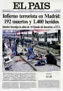 mida de Resultat d'imatges per a Reacciones a los atentados del 11 de marzo 2004.: 128 x 185. Font: historiacyr.blogspot.com