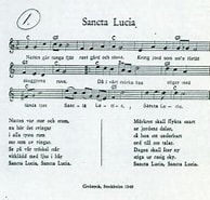 Bildresultat för Luciasången Text. Storlek: 194 x 169. Källa: hogtider.wordpress.com