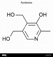Image result for Pyridoxine Composition. Size: 173 x 185. Source: www.alamy.com