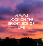 Image result for Always look on the bright side of life. Size: 170 x 185. Source: www.freepik.com