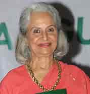 Waheeda Rehman Age కోసం చిత్ర ఫలితం. పరిమాణం: 178 x 185. మూలం: www.thefamouspeople.com