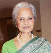 Image result for Waheeda Rehman Age. Size: 178 x 185. Source: superstarsbio.com