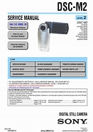 SONY DSC M2 説明書 に対する画像結果.サイズ: 131 x 185。ソース: www.manualslib.com
