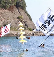 Image result for 海の浜辺で旗を立てて競争. Size: 176 x 185. Source: oita.keizai.biz