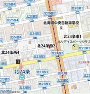Image result for 北海道札幌市北区北二十四条西. Size: 178 x 185. Source: www.mapion.co.jp