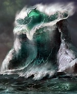 Résultat d’image pour Tsunami Sea monsters. Taille: 151 x 185. Source: www.pinterest.com