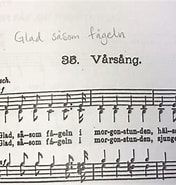 Image result for Vårsång Glad såsom fågeln. Size: 176 x 185. Source: www.youtube.com