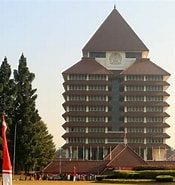 Image result for University of Indonesia Wikipedia. Size: 175 x 185. Source: www.topuniversities.com