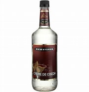 Image result for Crema de Cacao White. Size: 180 x 185. Source: wineonlinedelivery.com