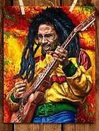 Afbeeldingsresultaten voor Bob Marley Concert Arte. Grootte: 140 x 185. Bron: www.amazon.com
